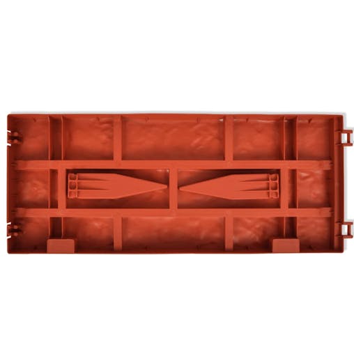 NNEVL Lawn Divider with Brick Design 11 pcs