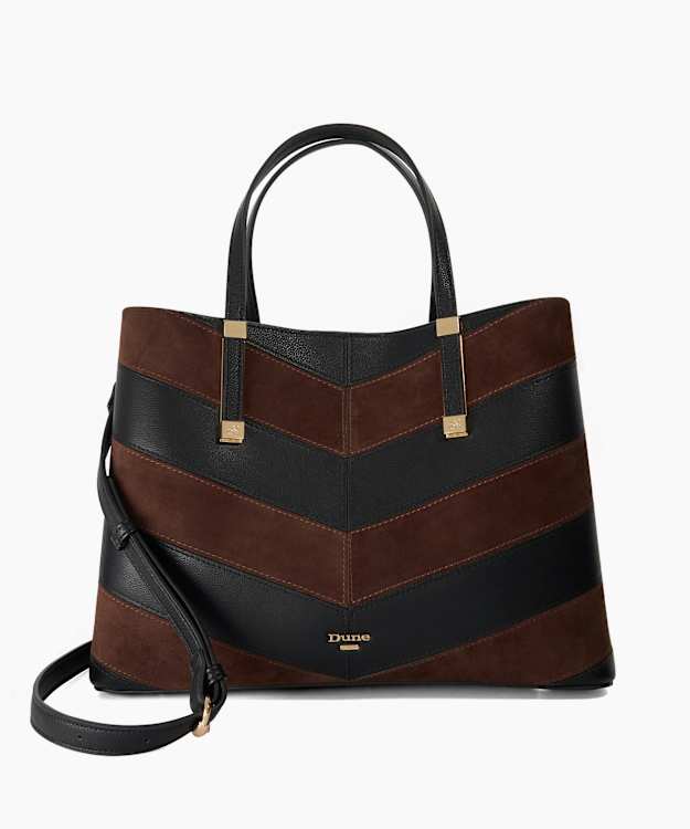 Dorry P Black - Textured Shoulder Bag