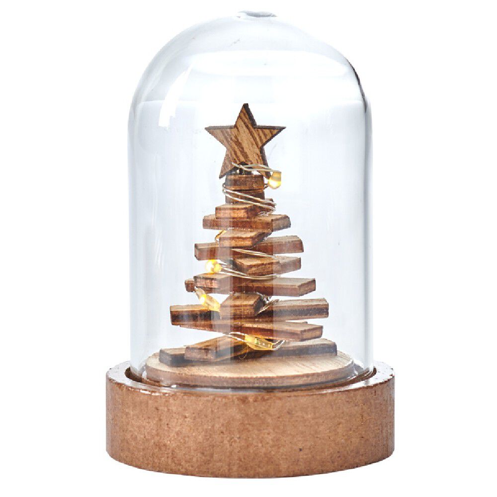 Décoration sous cloche à poser 3 à 10 LED
