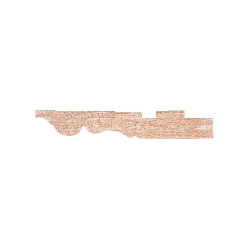 Plinthe en sapin massif 240 x 11,5 x 1,8 cm