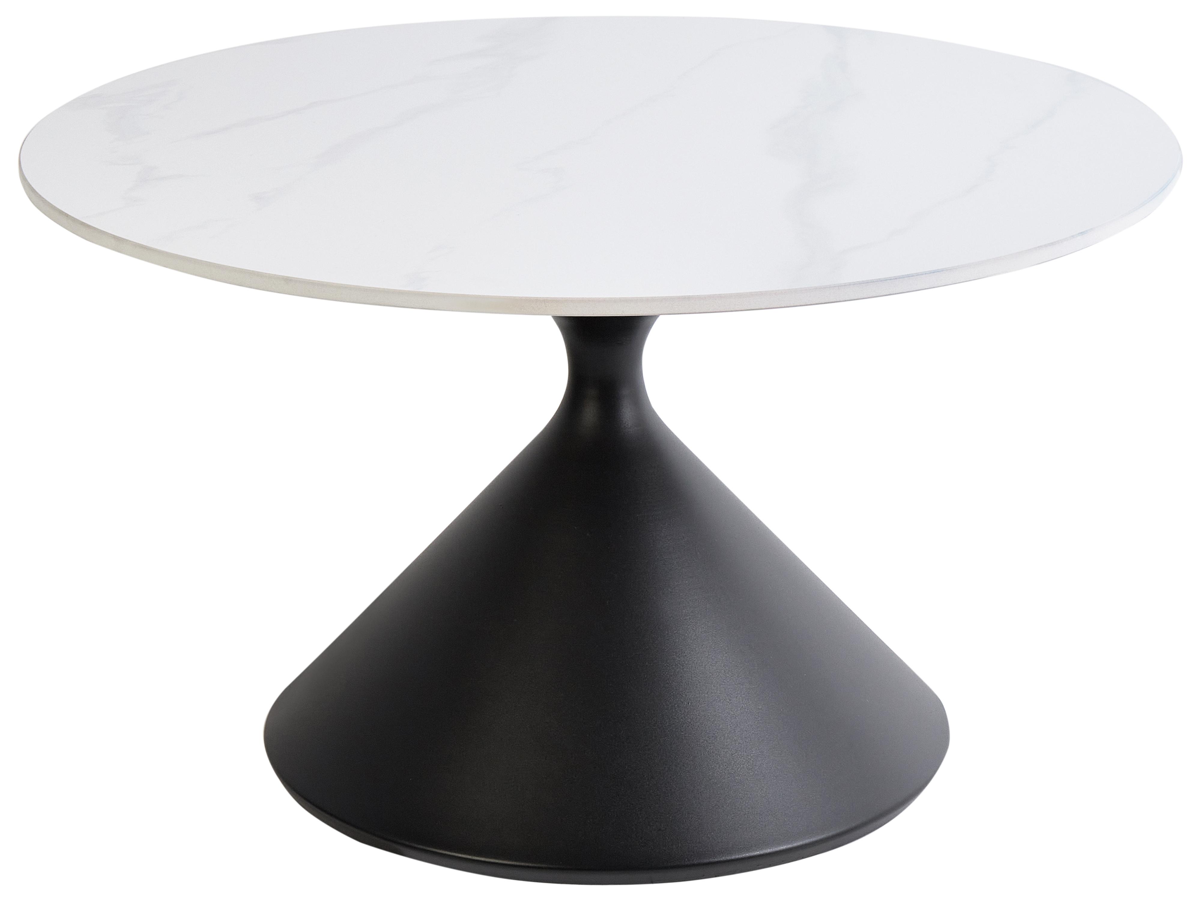 Coffee Table HAIWEE Ceramic Black/ White