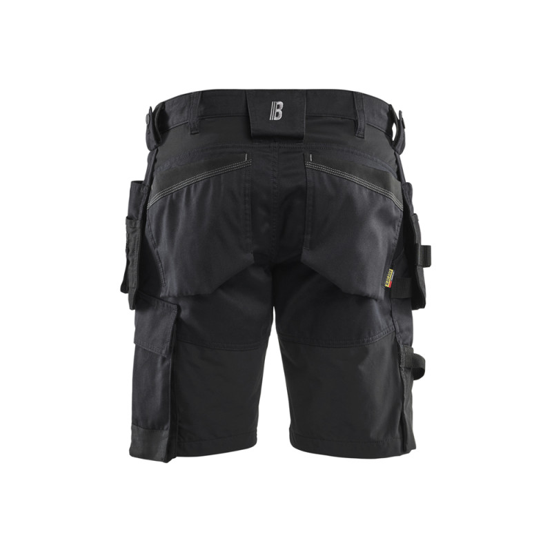 Short de travail Stretch 2D avec poches flottantes noir 52 BLAKLADER