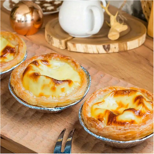 2100 Tourtières en Aluminium 18 ml D. 50 x H. 15 mm Pratiques, Résistantes et Jetables pour Cuisson et Congélation - D-Work