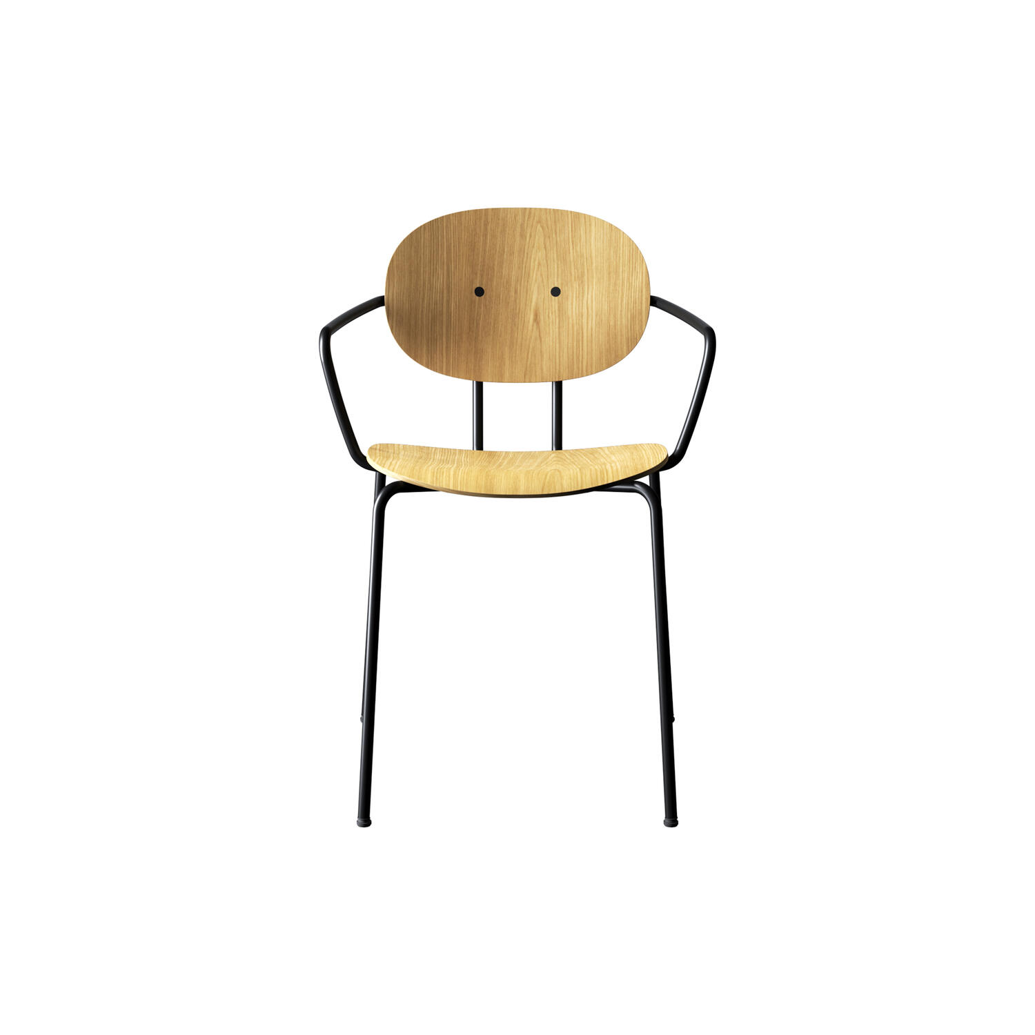 PIET HEIN Chair with Arms, olieret eg