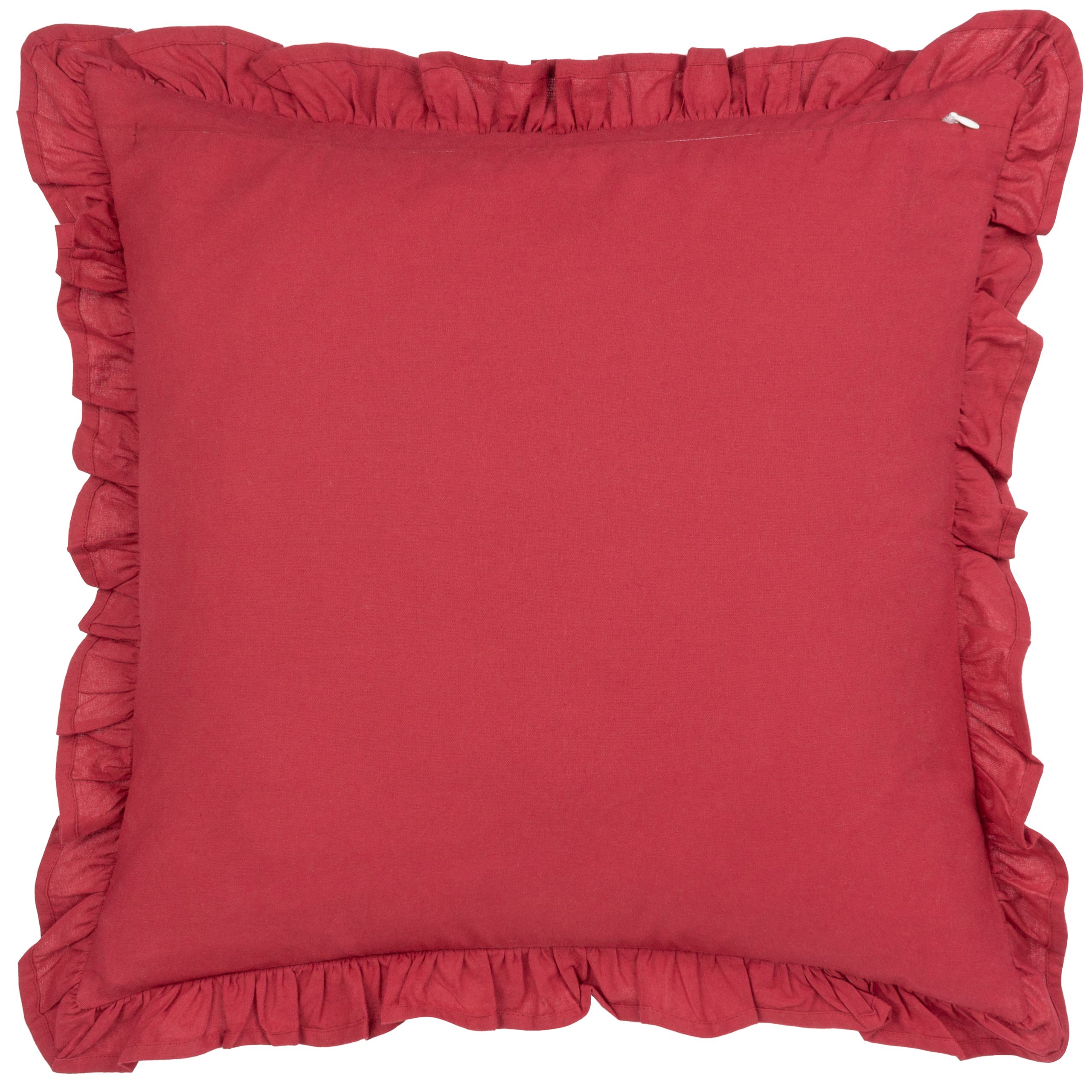 Paoletti Haven Floral Cotton Velvet Cushion