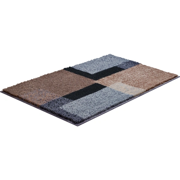 Badematte »Atala«, BxL: 60 x 100 cm, taupe, aus 100% Polyacryl