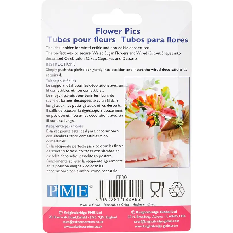 Backutensilien 12-teilig Blumen Spitzen Mittel