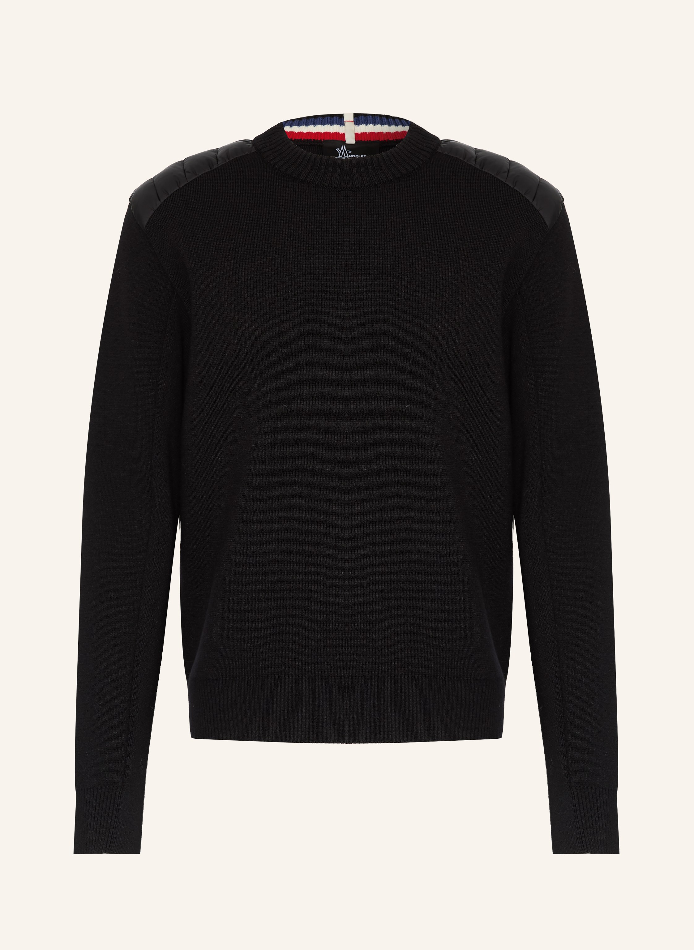 MONCLER GRENOBLE Pullover im Materialmix
