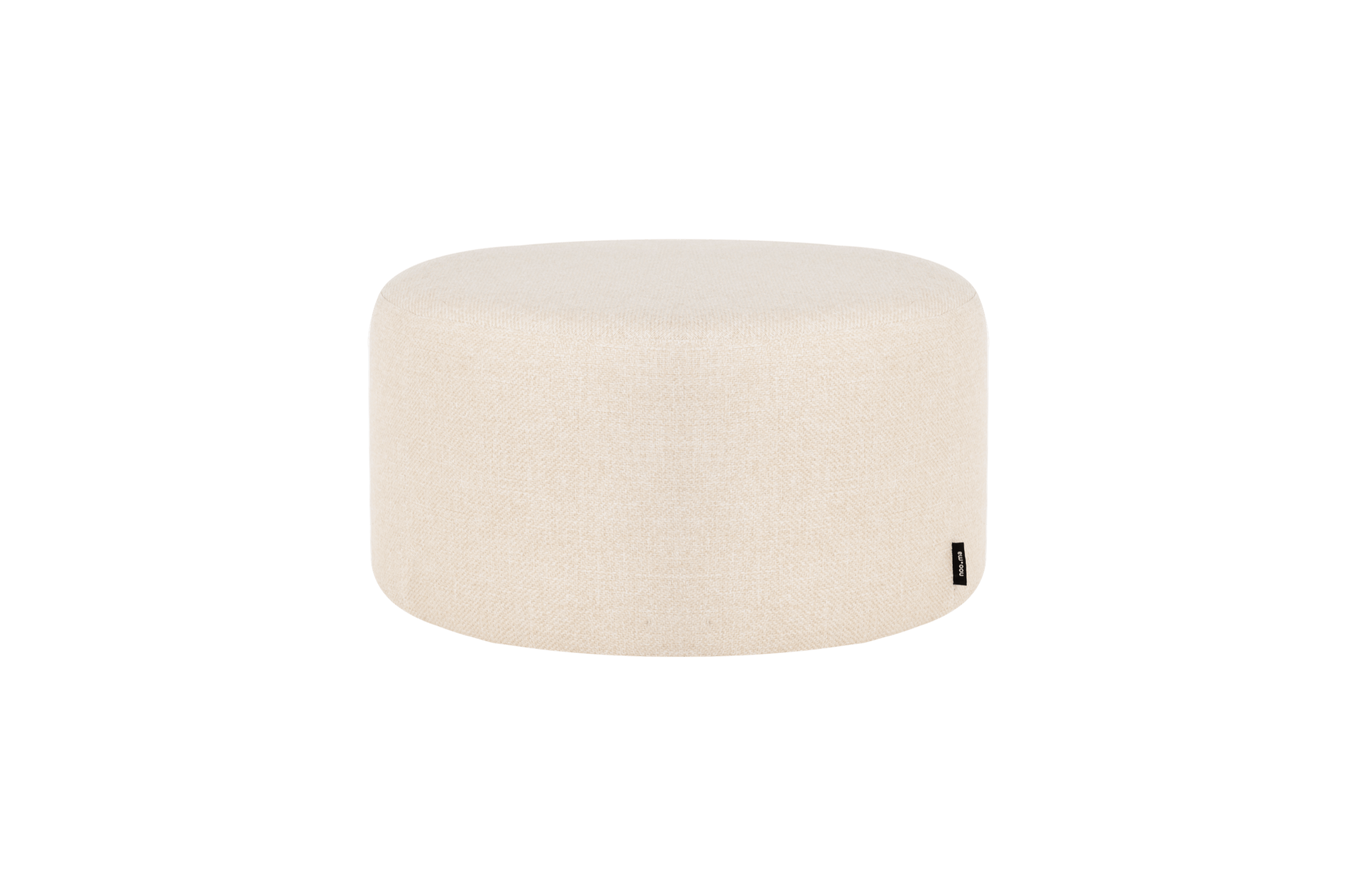 noo.ma FOLK Poef - Cream Beige