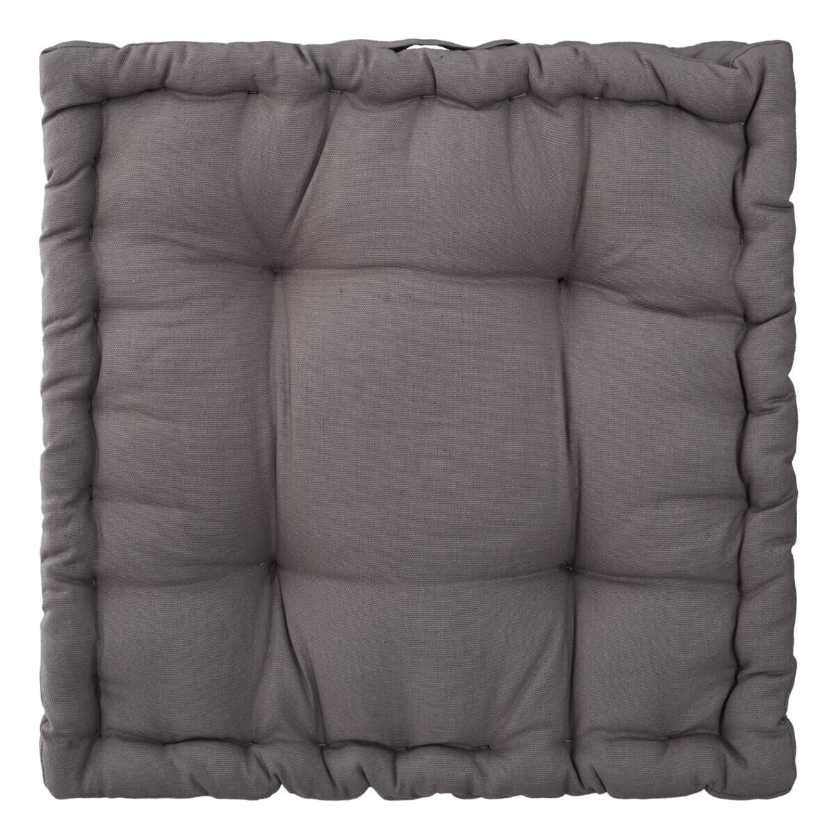 Floor cushion "Otto" Grey, 40x40 cm