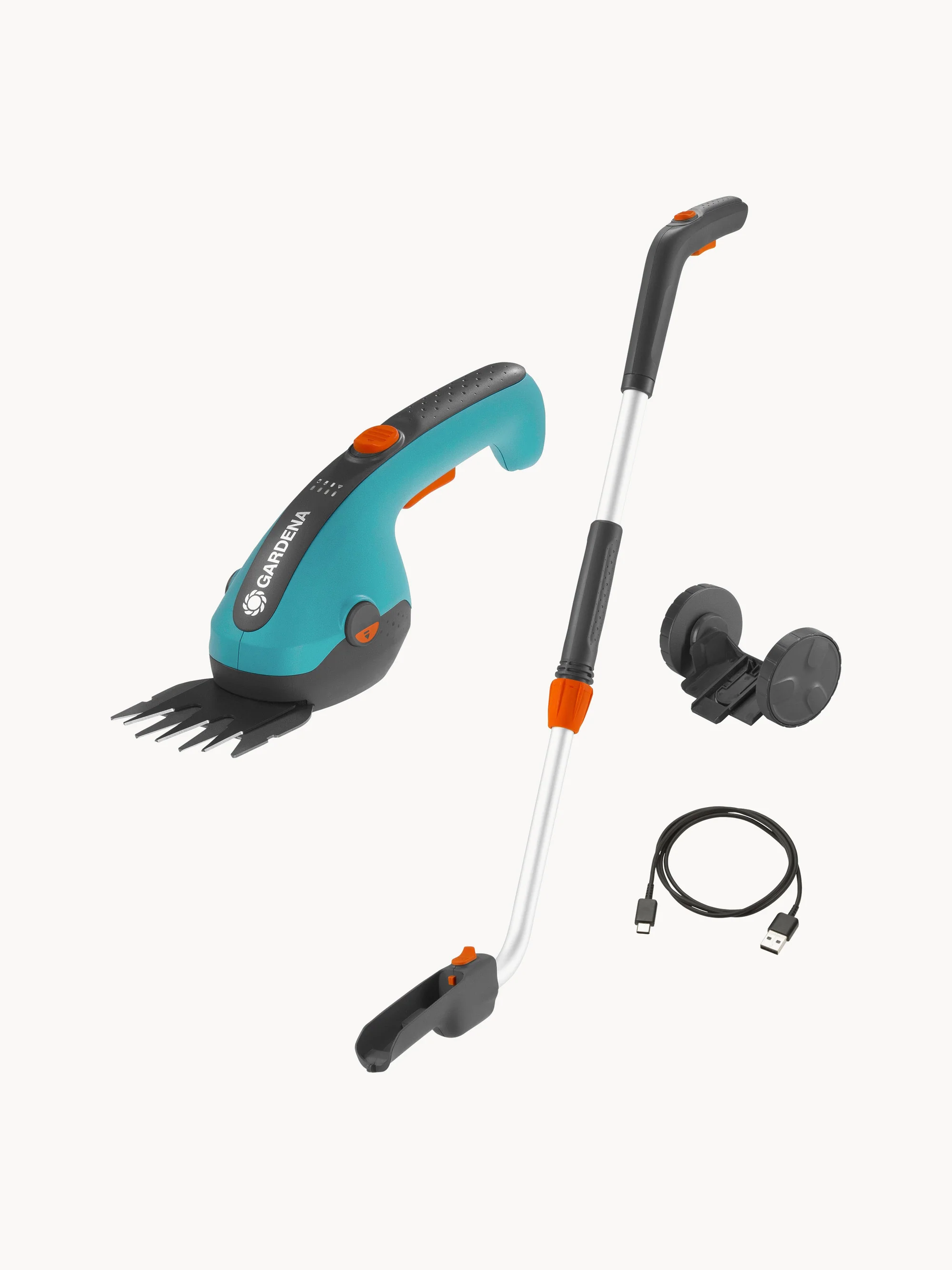 Akku-Grasscheren-Set ClassicCut, 4er-Set
