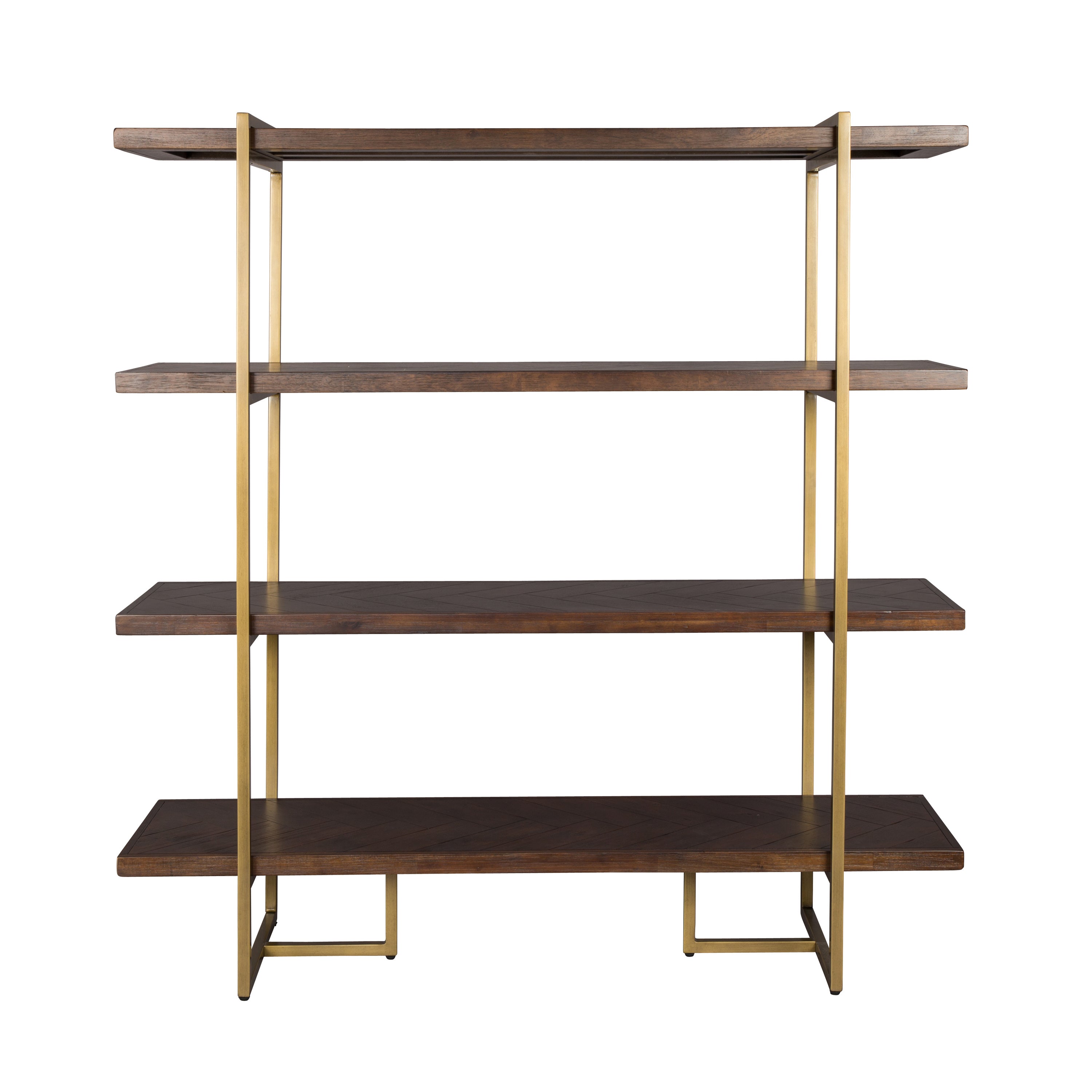 Dutchbone Class Wandkast - Donkerbruin