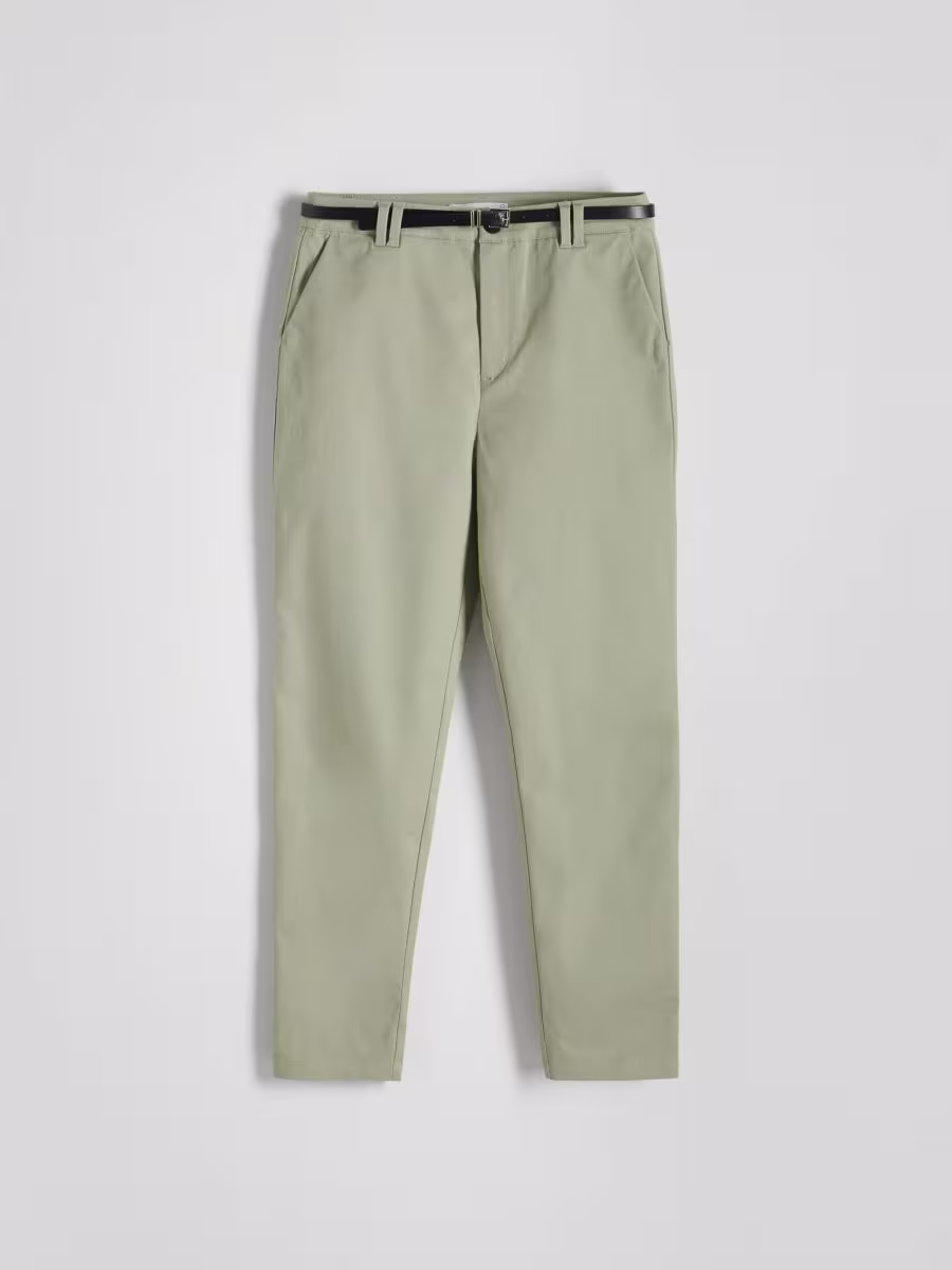 Chino Trousers With Belt