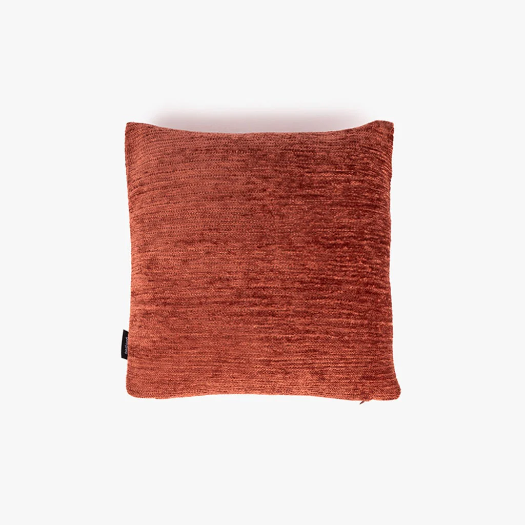 Capa de Almofada Chenile Rosa Velho 40x40 INDIE