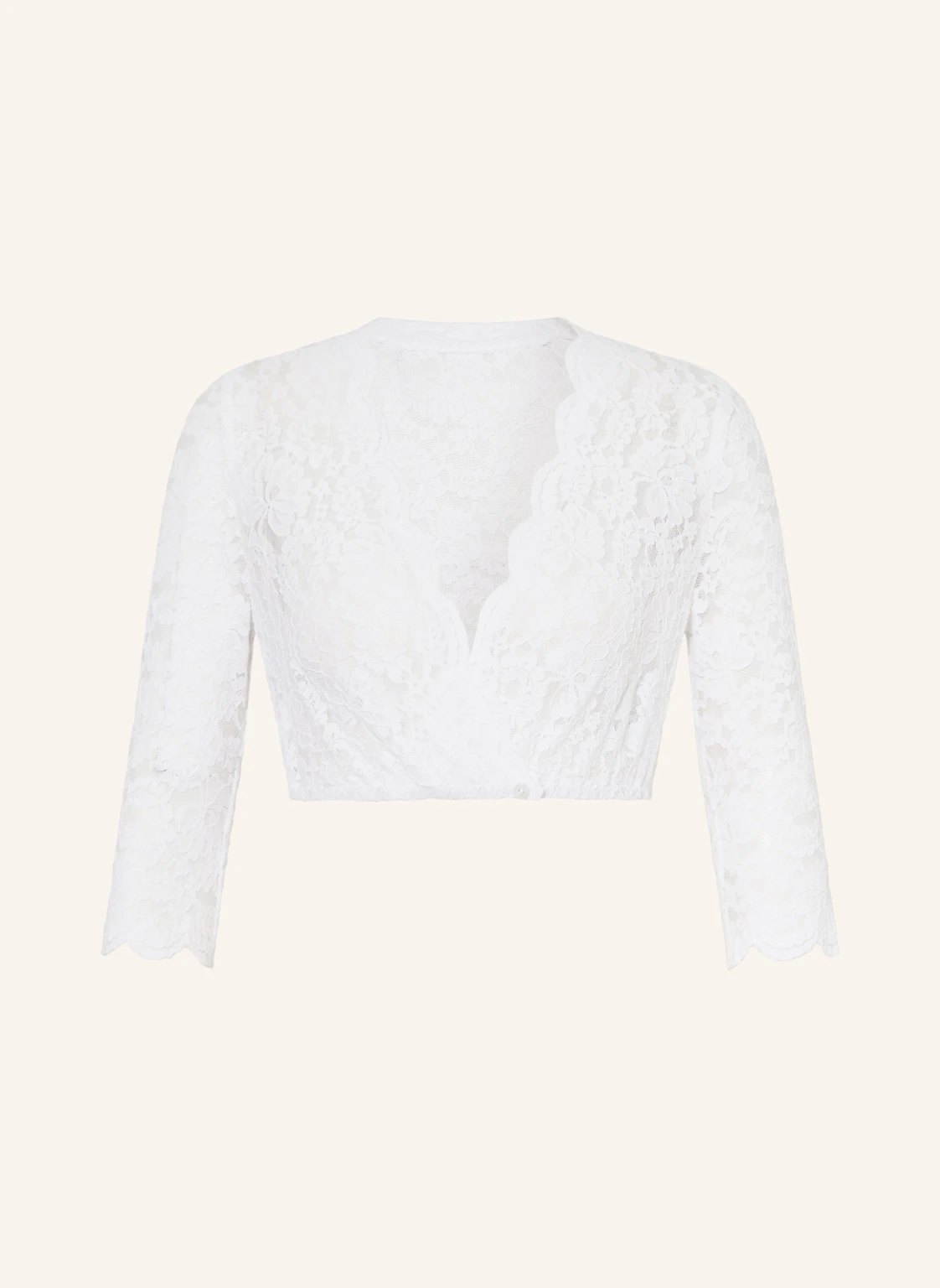 WALDORFF Dirndlbluse SARAH aus Spitze mit 3/4-Arm