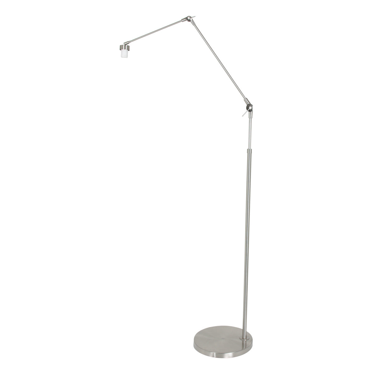 Steinhauer vloerlamp prestige - 1 lichts - 145x 210 cm - mat chroom