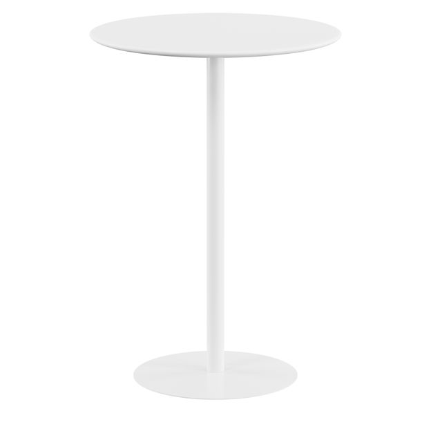 MESA LATERAL REDONDA 42 CM DART FIXY