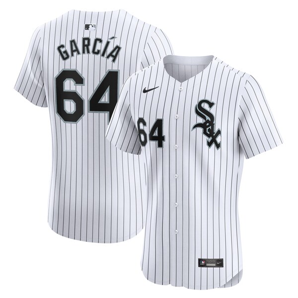 Deivi Garcia Chicago White Sox Nike Home Elite Player Jersey - White