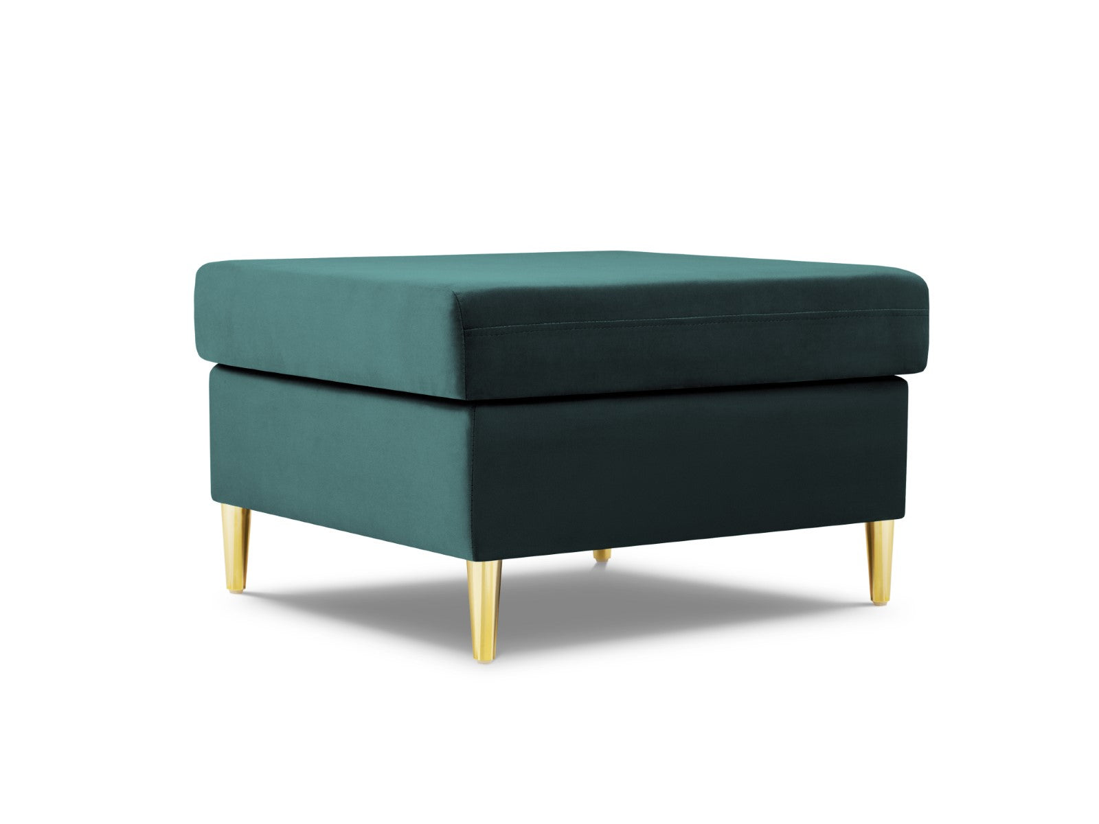 Cosmopolitan Design Poef Kyoto flueel, olie - 70x70x45cm