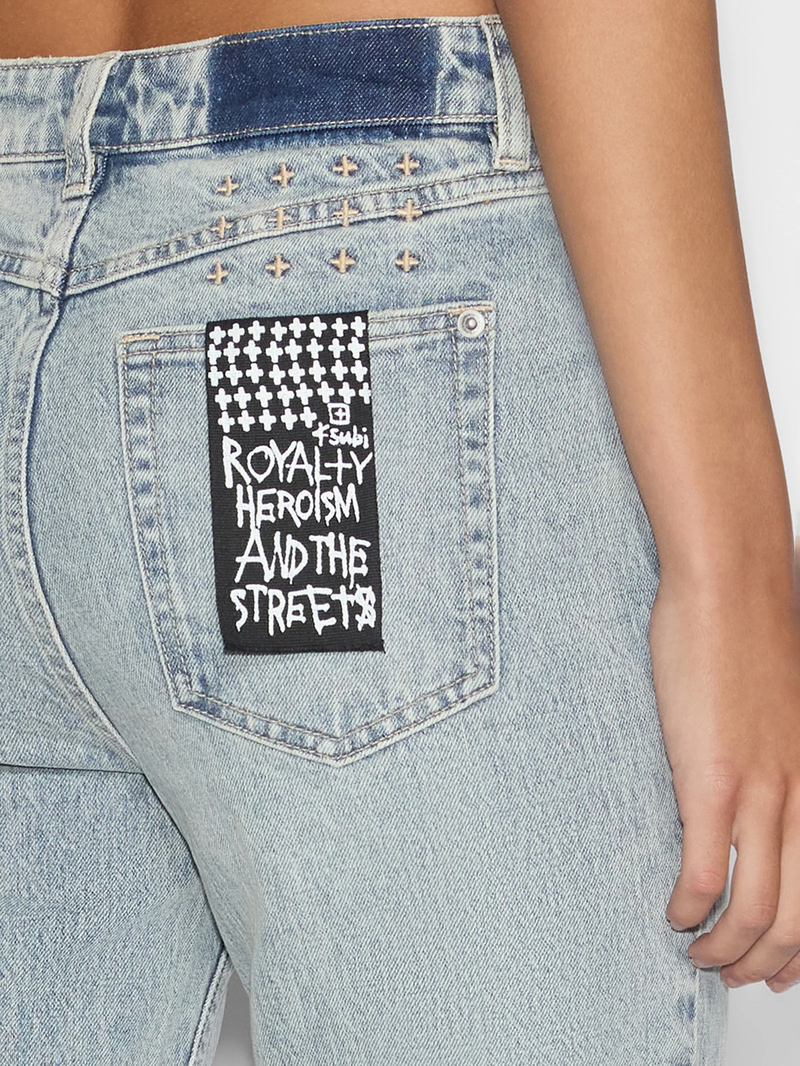 Straight Up Worn Jeans