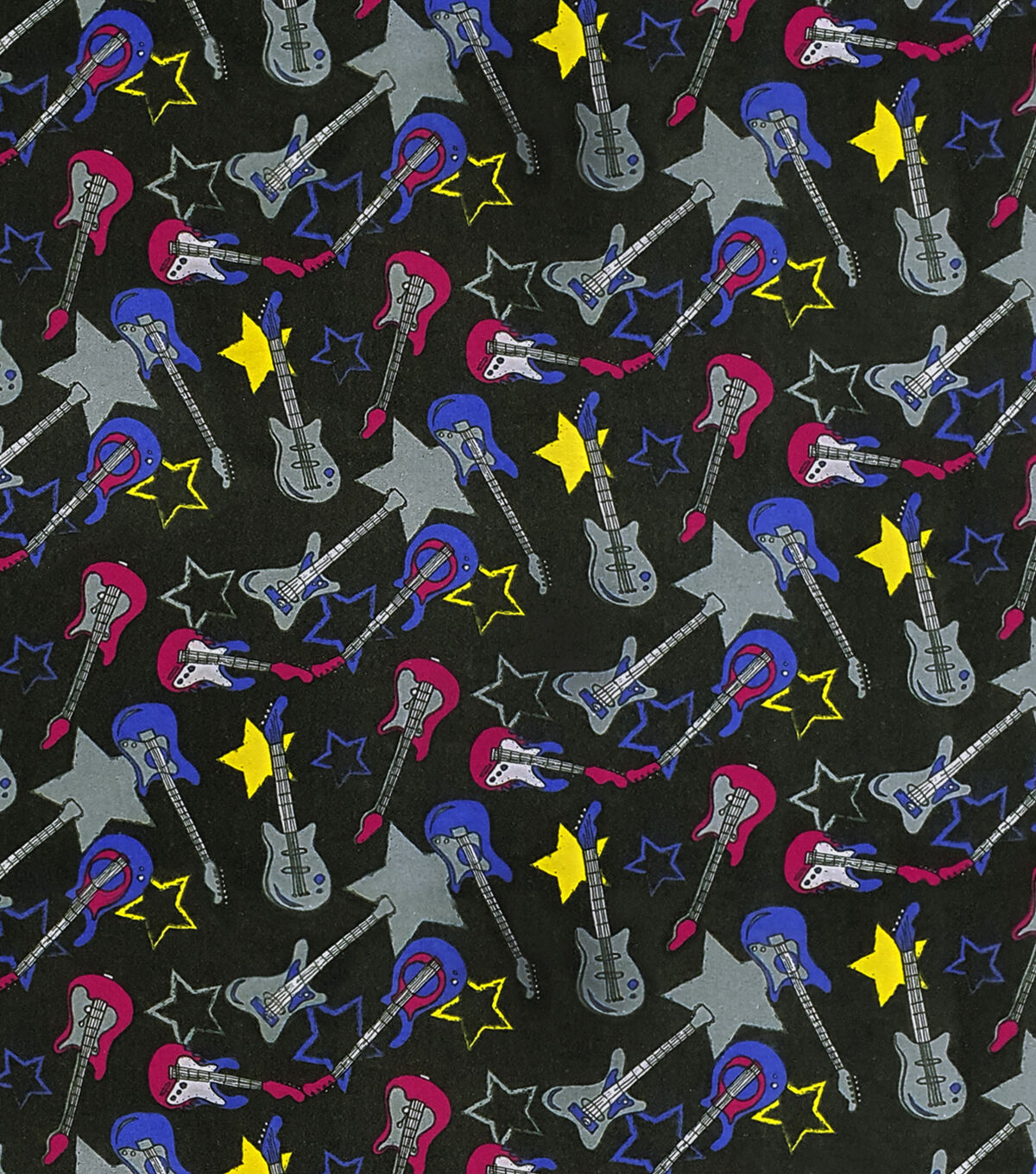 Rock Star Super Snuggle Flannel Fabric