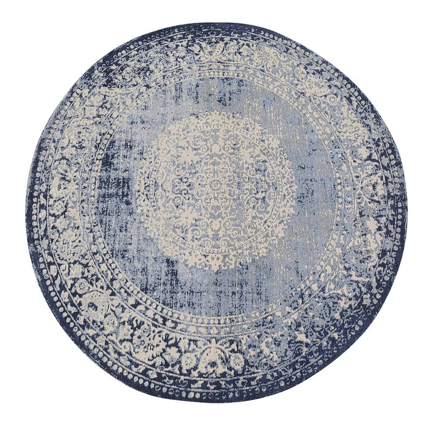 LAURY - Tapis Laury bleu 200cm Kare Design