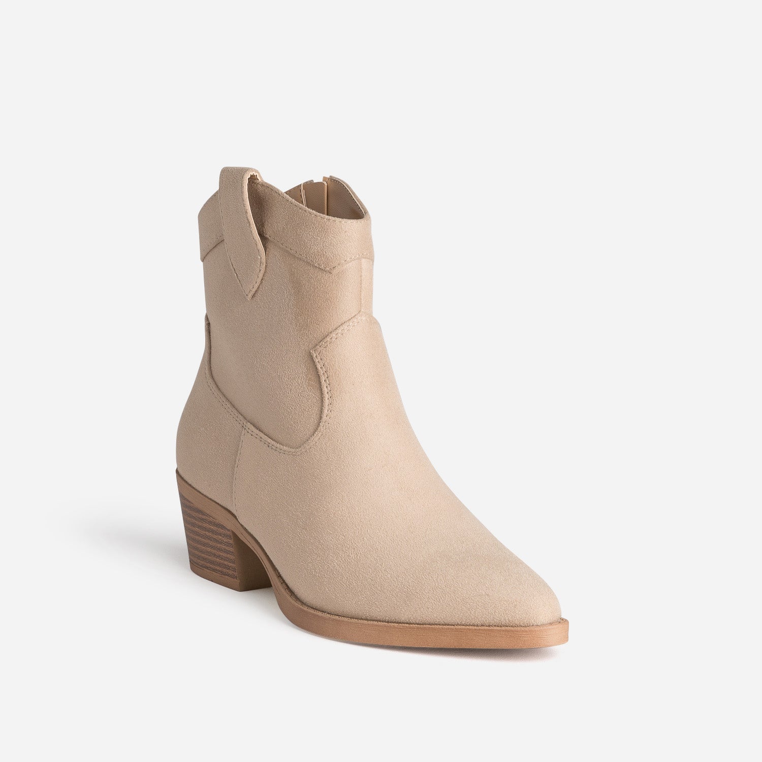 Boots santiag TEXTO beige