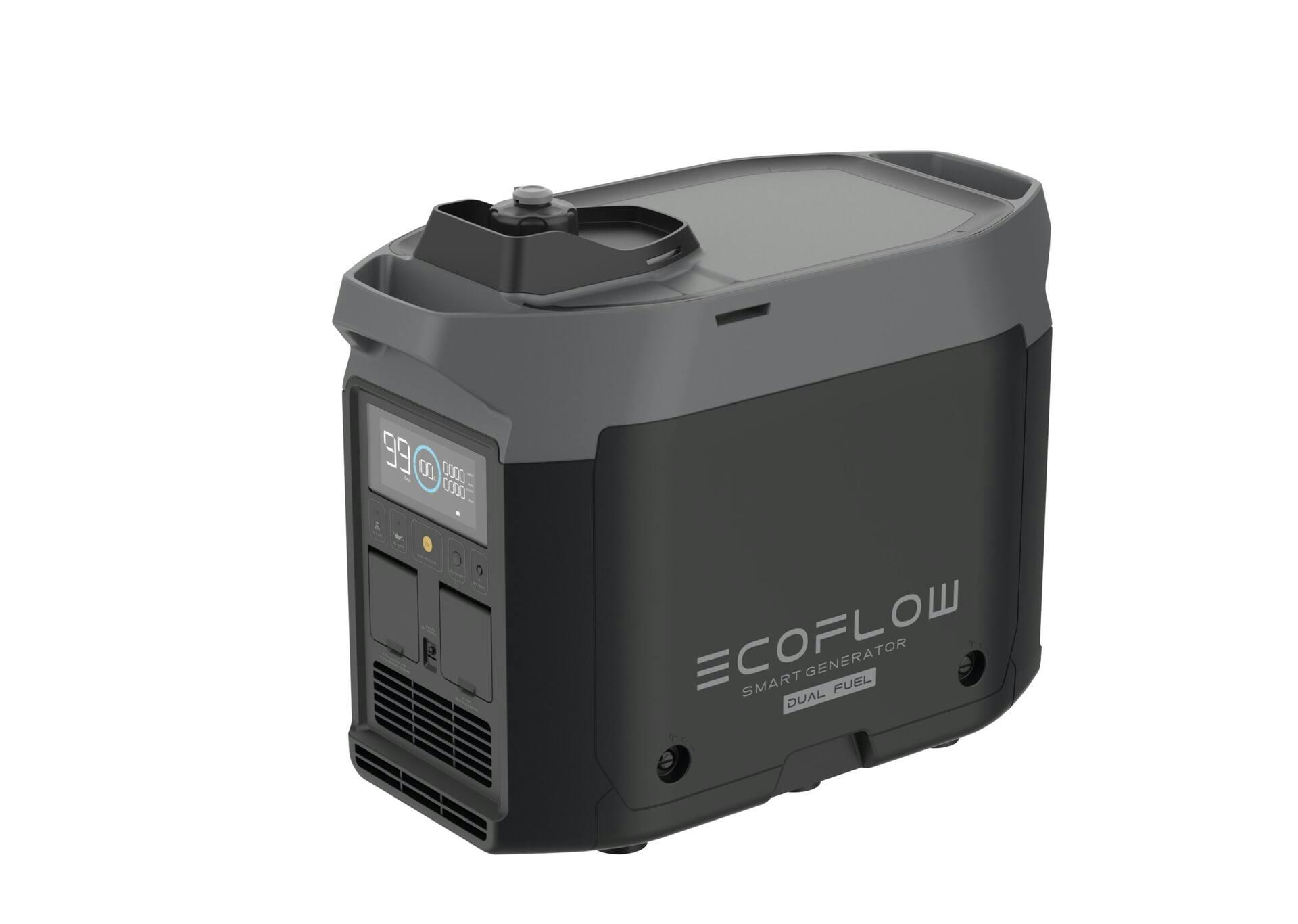 EcoFlow Smart Generator (Dual Fuel) with Both LPG and Gas Powered Support