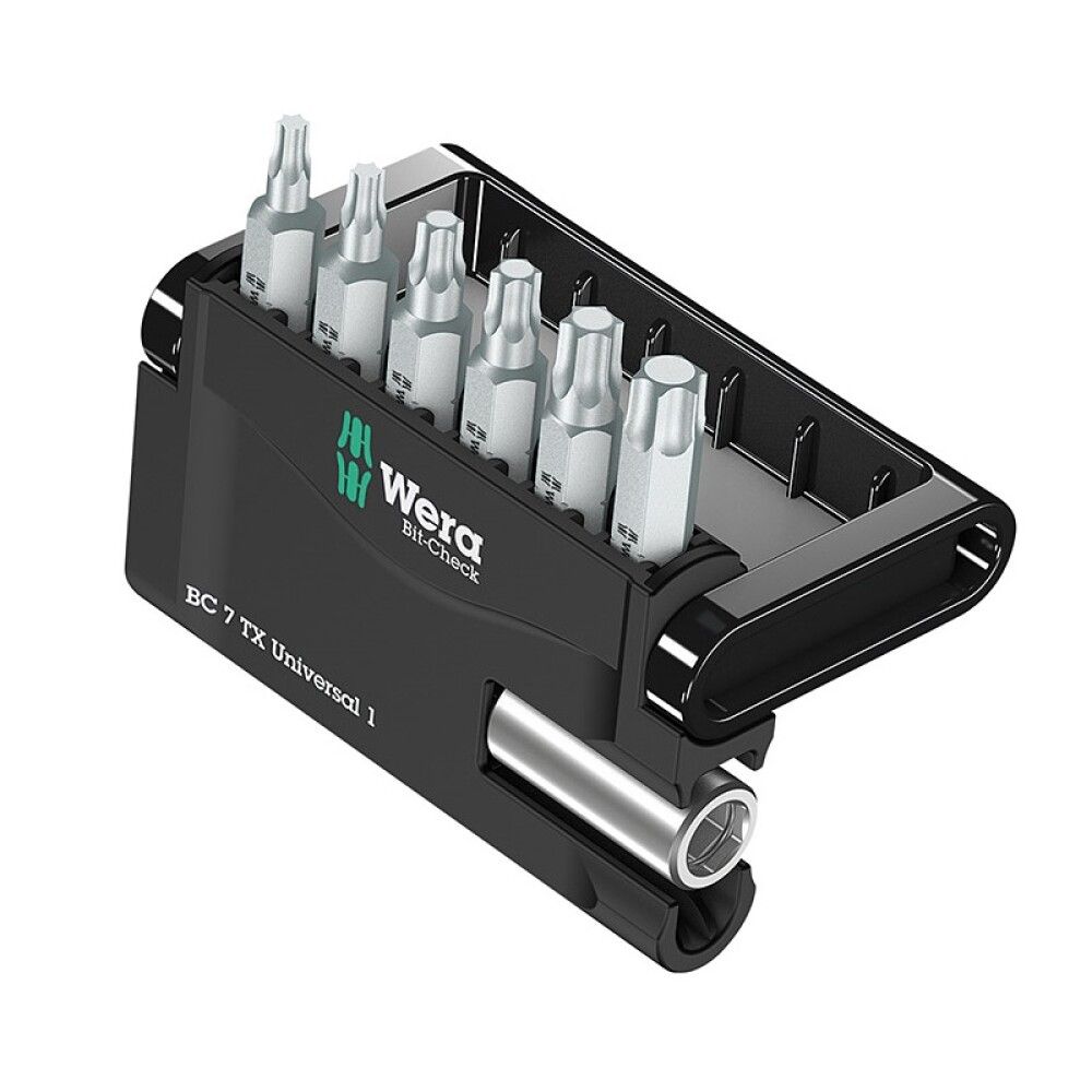 BITSSETT WERA TORX 7 DELER
