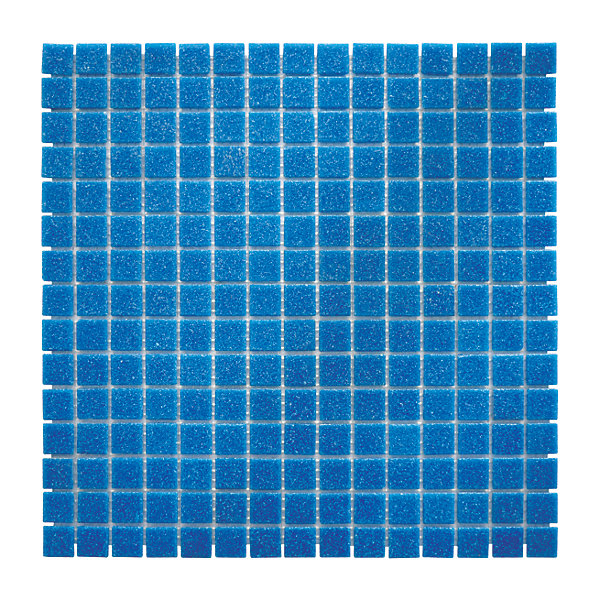 MOSAIQUE 2x2x0.38CM DECORATION BLEU MARINE C81 NYLON