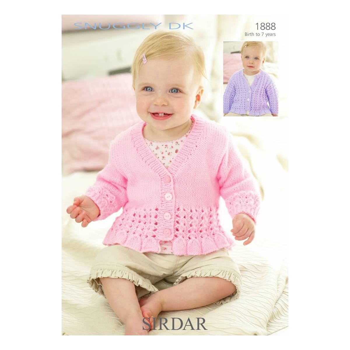 Sirdar Snuggly DK Cardigans Digital Pattern 1888