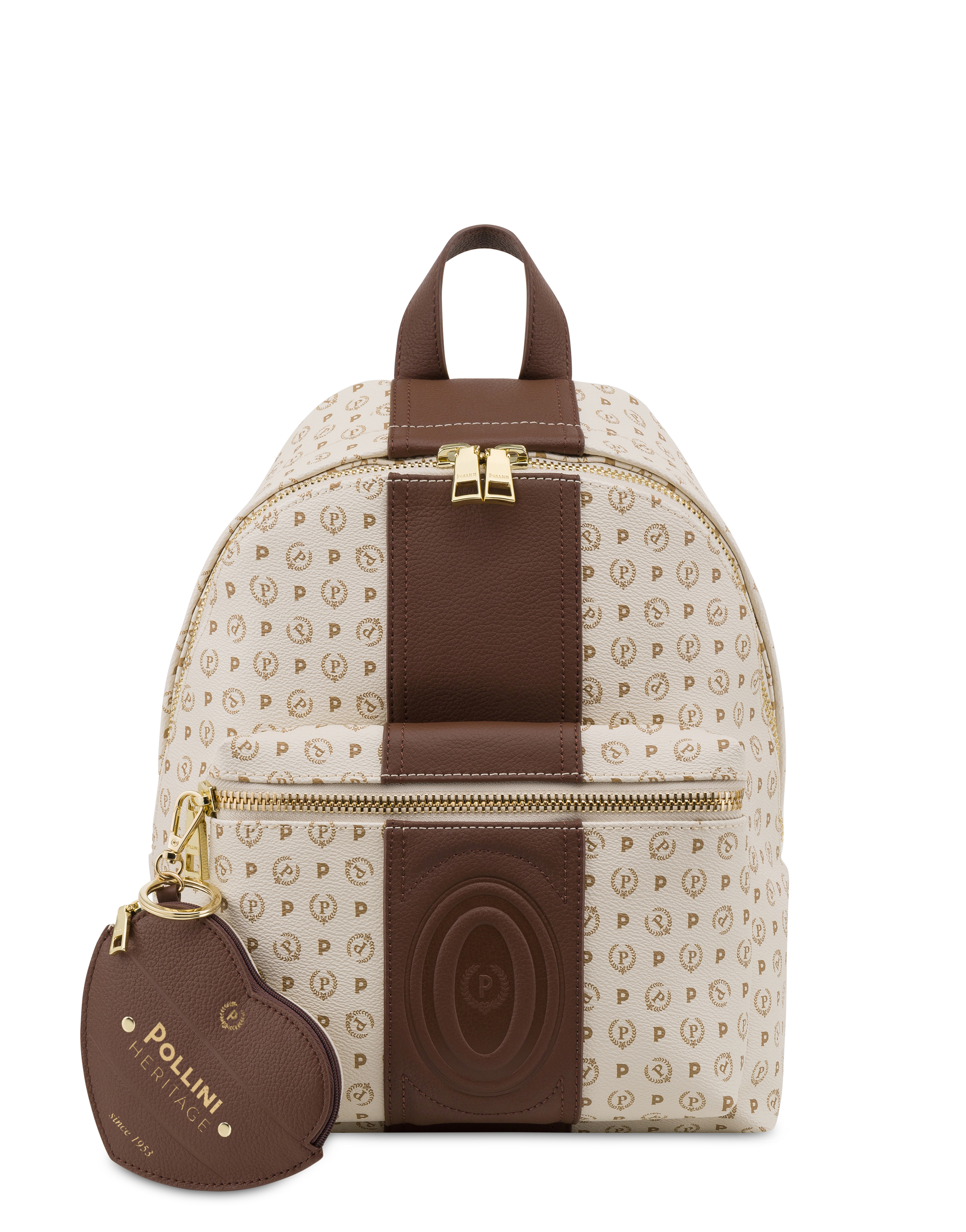 Zaino Heritage 70 Avorio/marrone.