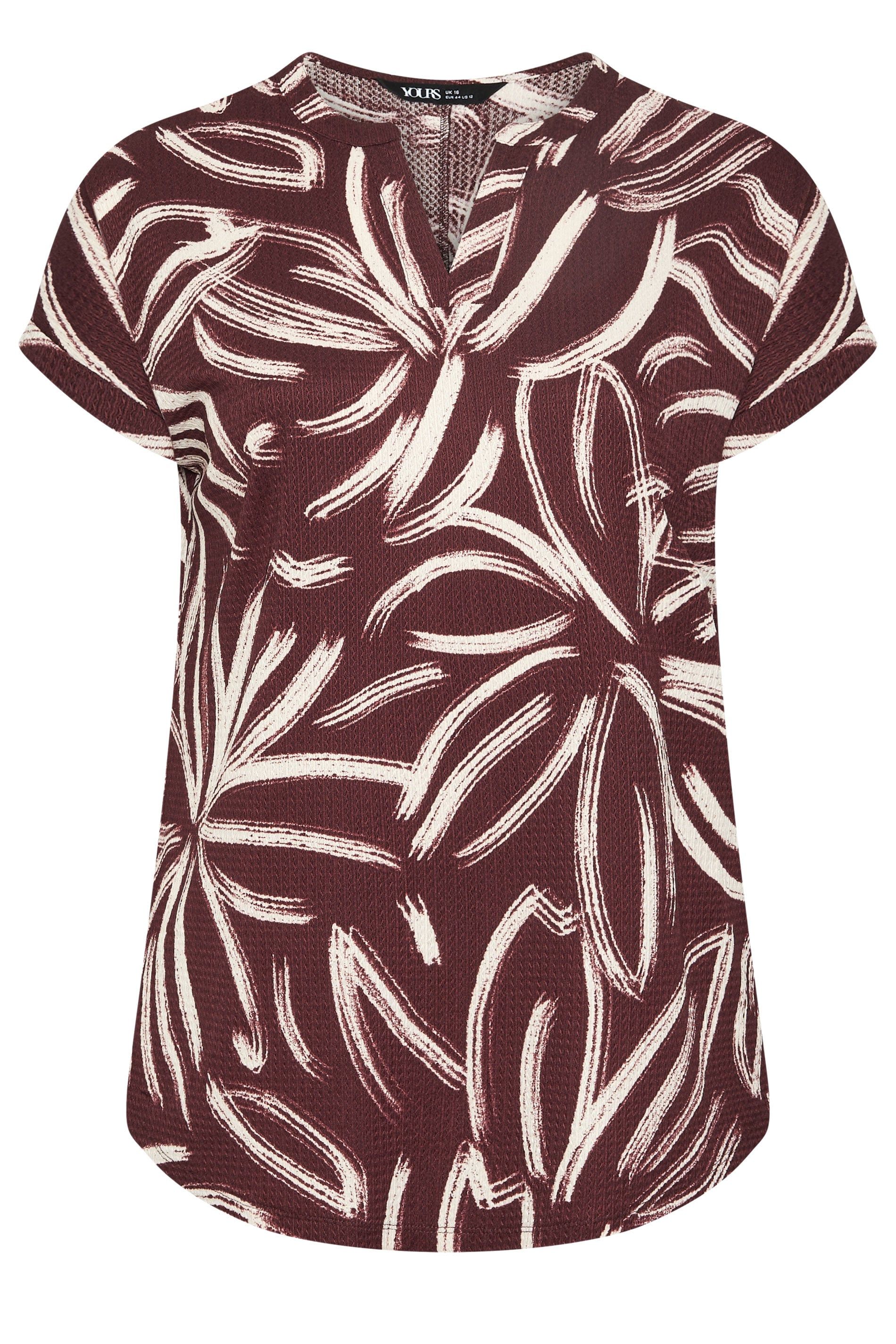 Yours Abstract Print Blouse