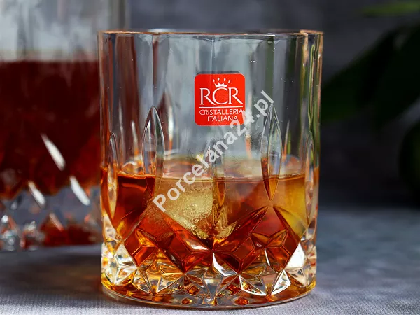 Kpl. szklanek do whisky 0,3 L (6 szt.)   karafka 0,75 L RCR - OPERA 4SB.OP.732700