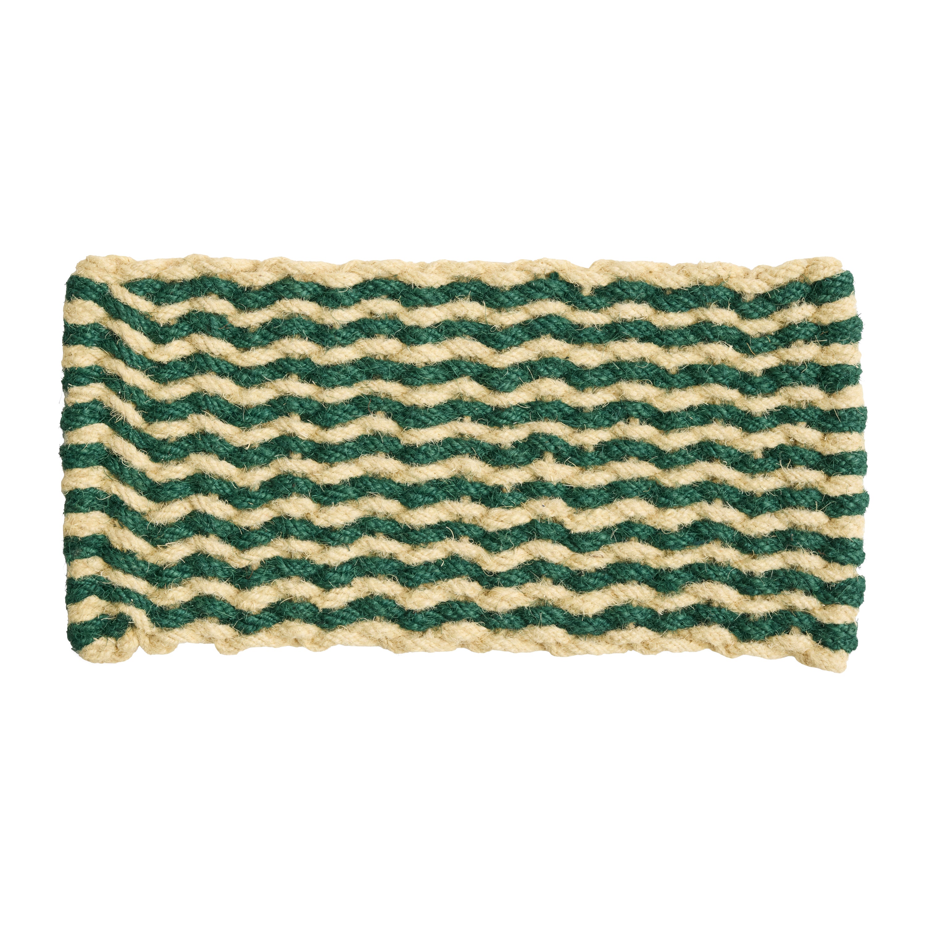 HAY Coco Deurmat - Groen / Wit