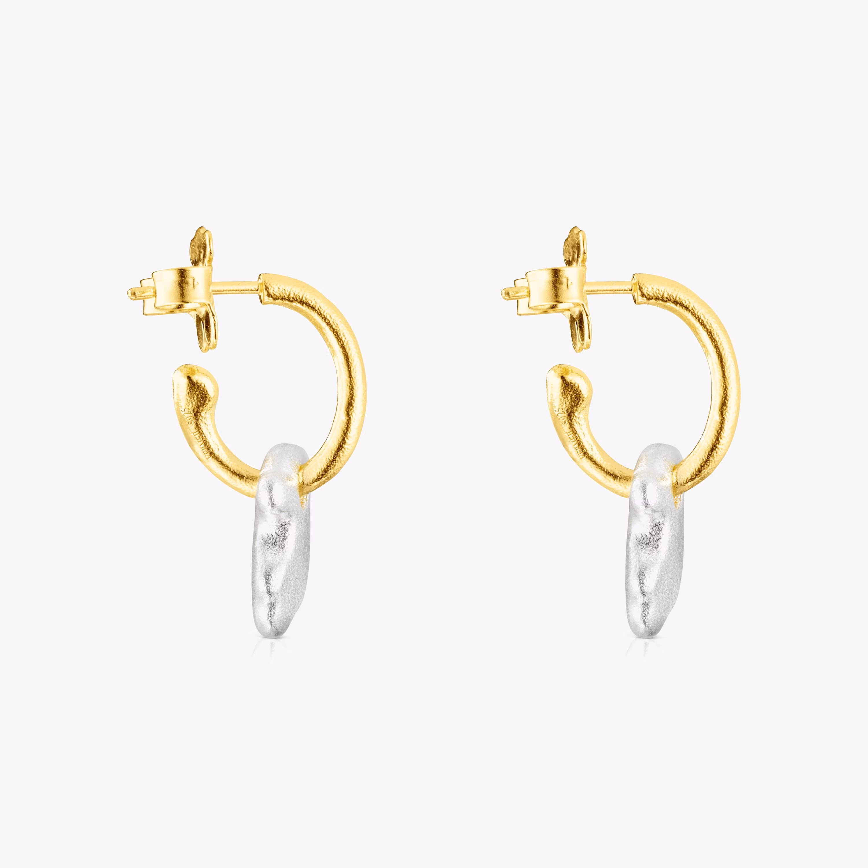Pendientes oso bicolor Luah
