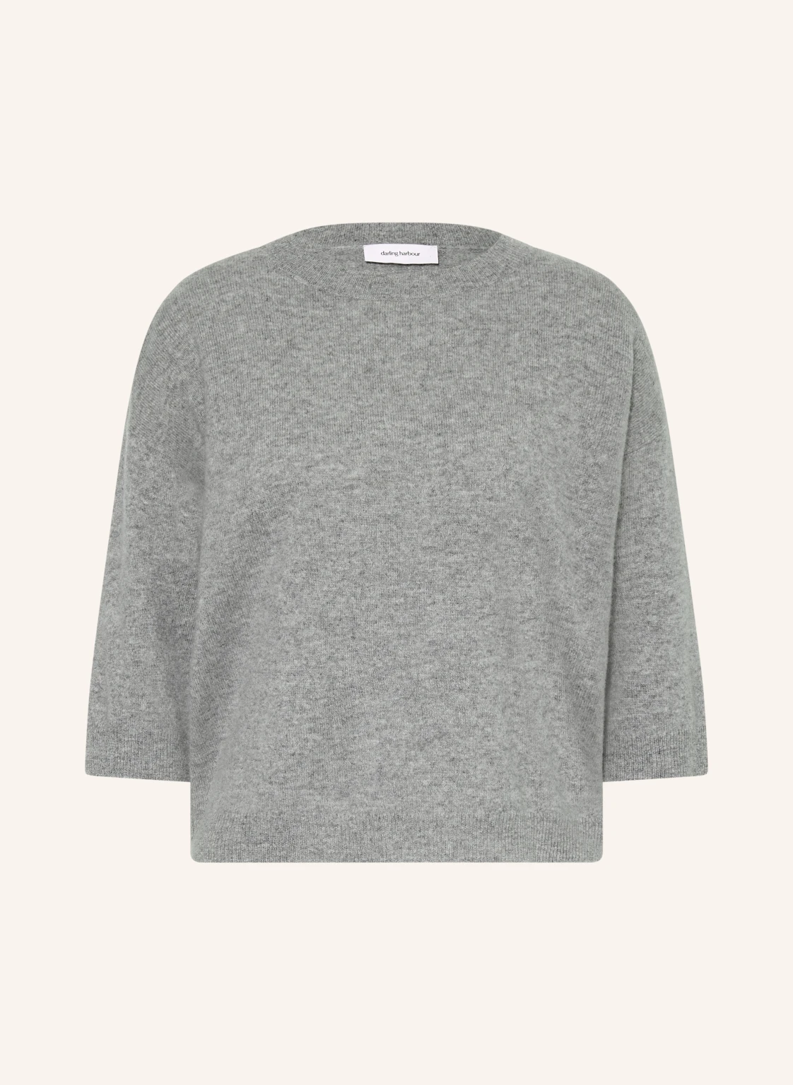 darling harbour Cashmere-Pullover mit 3/4-Arm