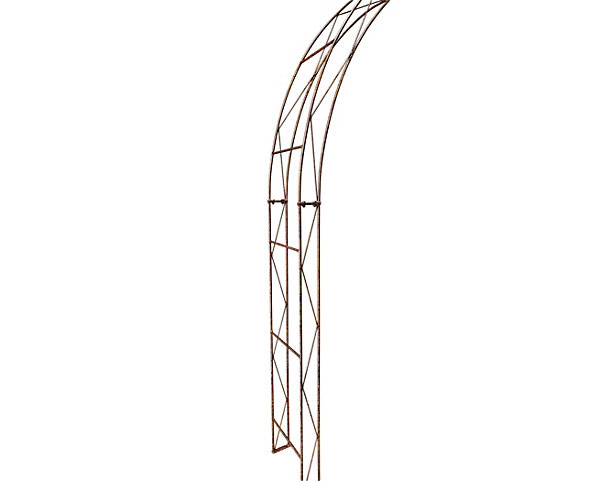 Arche de jardin HANNAH - 180 cm rouiller