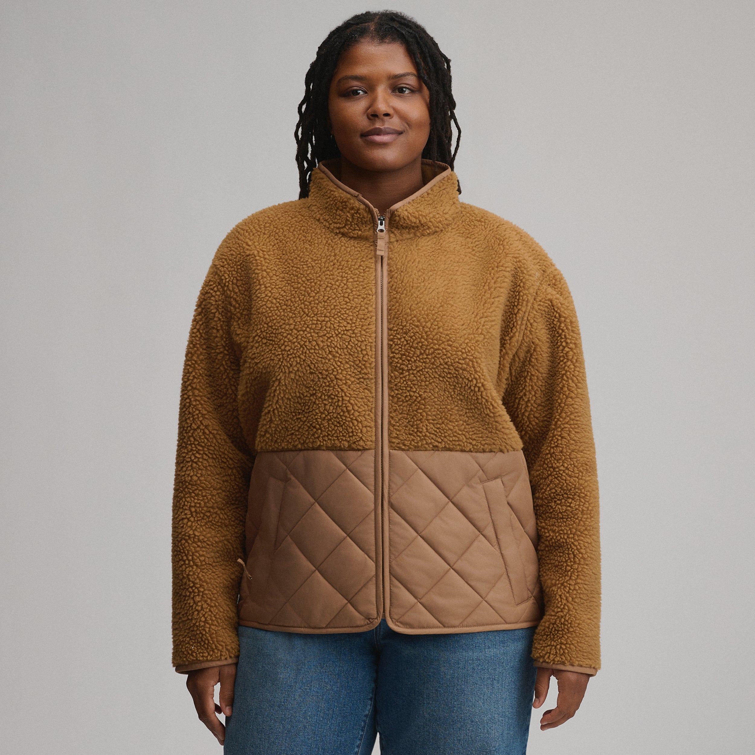 Women's Wander Mixed Media Fleece Jacket