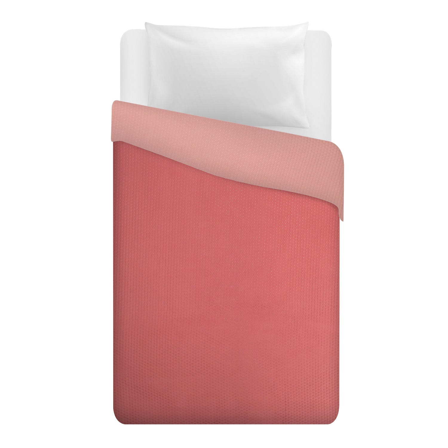 Trapuntino singolo double face rosa