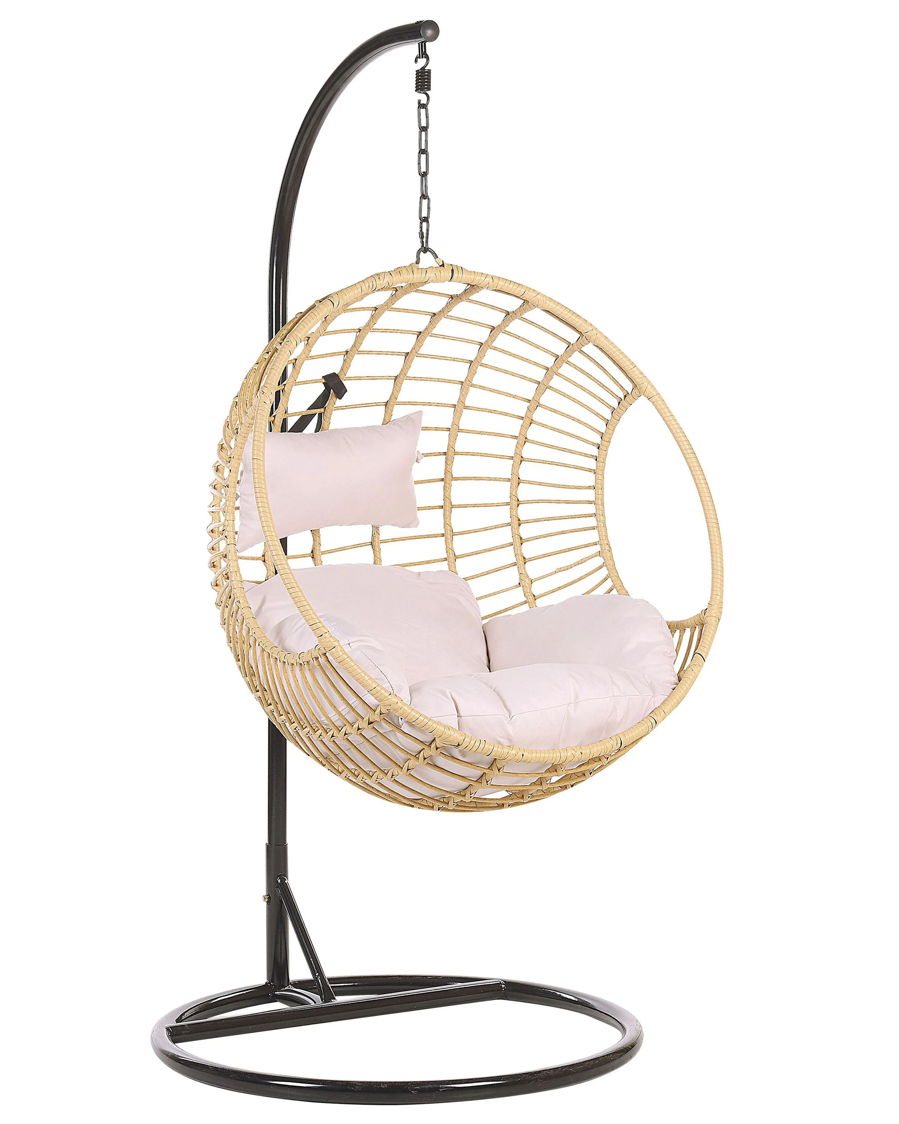 Hanging Chair ASPIO PE Rattan Natural