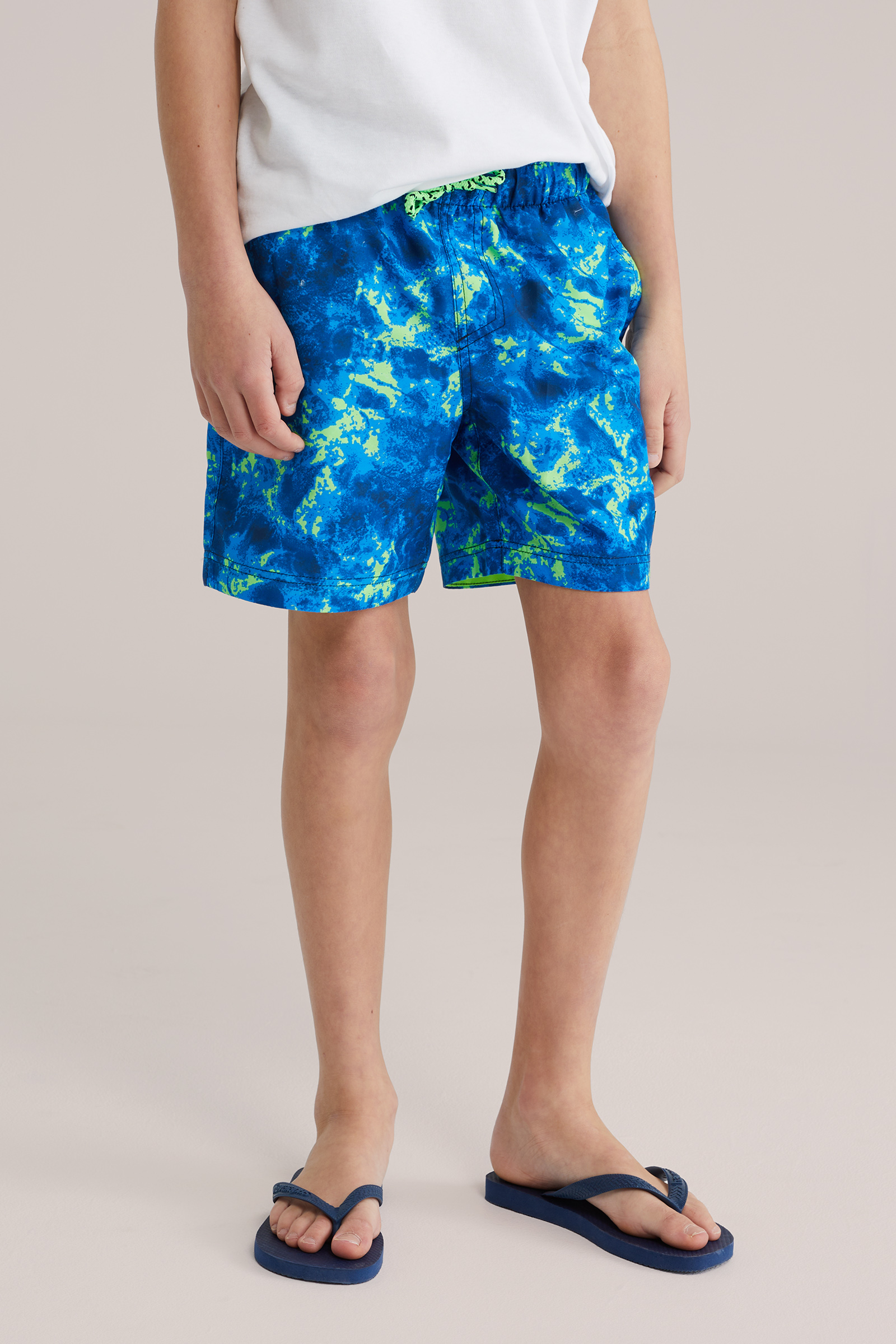 Jongens zwembroek met print