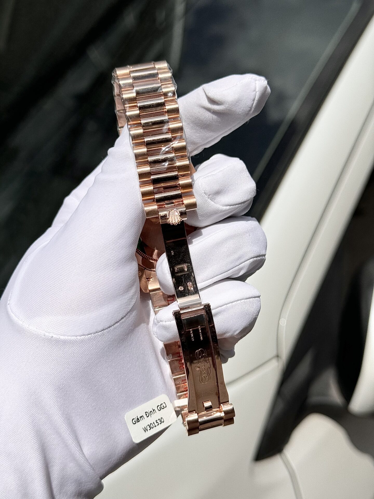 Rolex Day-Date RG Plated Diamond Dial 40mm Super Clone