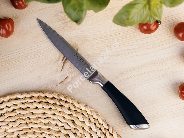 Komplet noży kuchennych (6 el.) w bloku NOIS - Libra black 17.830551