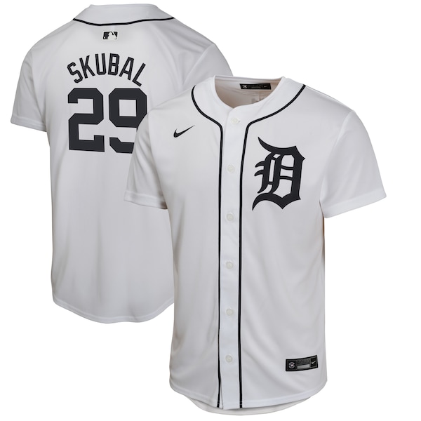 Tarik Skubal Detroit Tigers Nike Youth Home Game Player Jersey - White