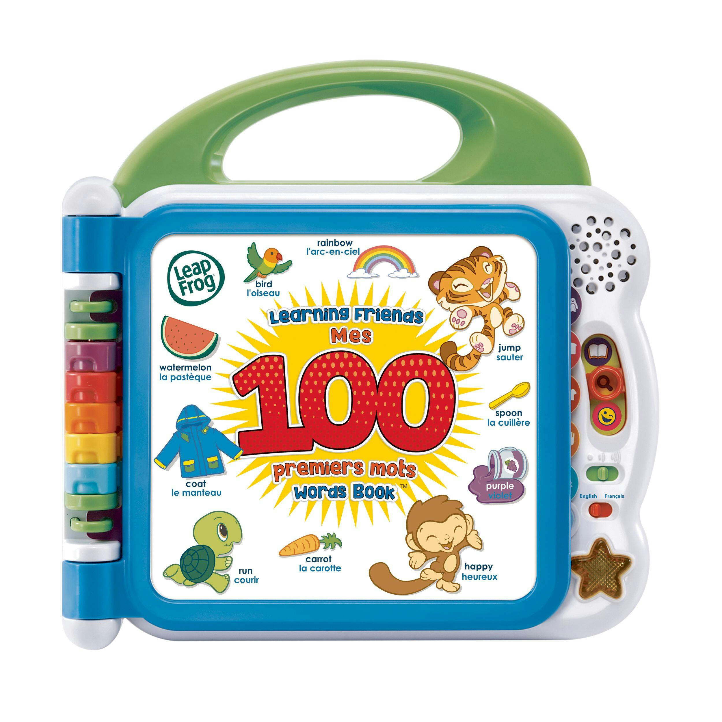LeapFrog® Learning Friends 100 Words Book Play Toy For Toddlers, Bilingual, Ages 18m+