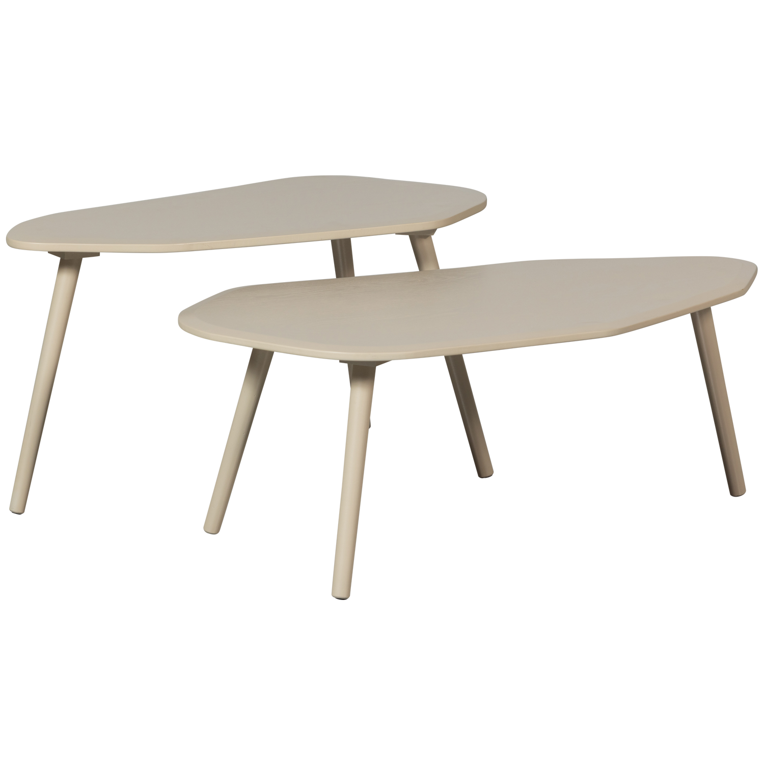 WOOOD bijzettafel Davina - MDF - Dust - 40x90x50