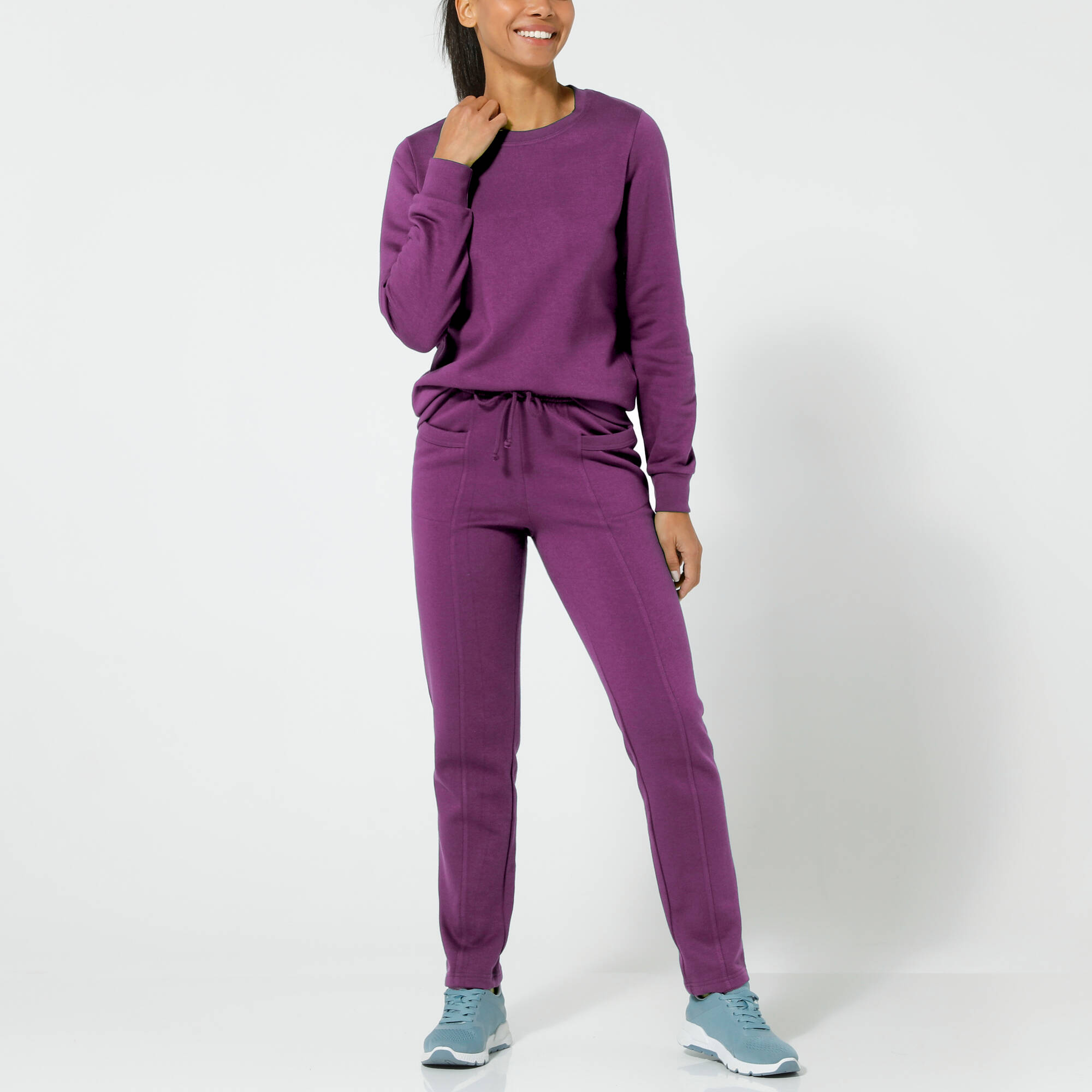 Pantalon jogging, molleton gratté