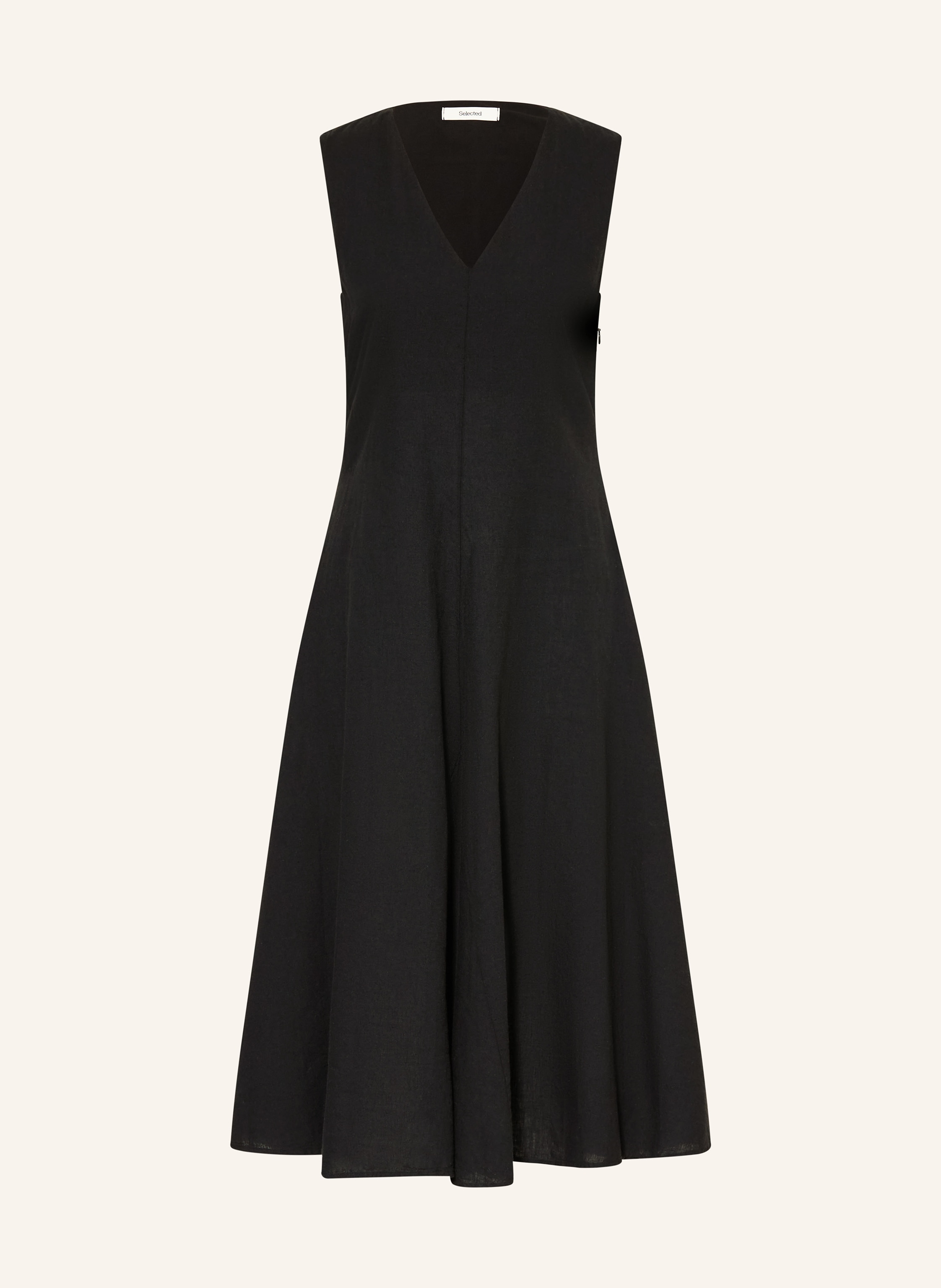 SELECTED Kleid mit Leinen