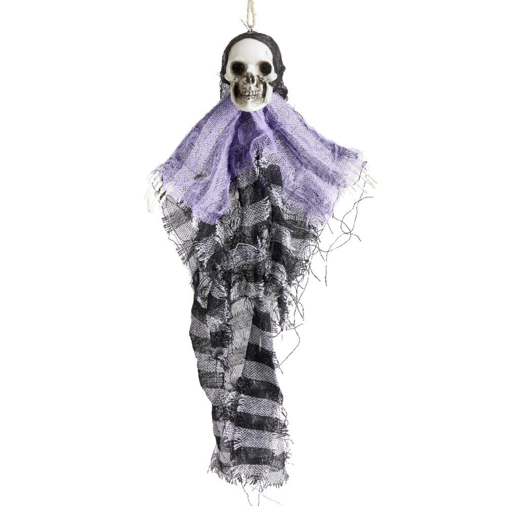 Squelette à suspendre Halloween goule 29xH46cm